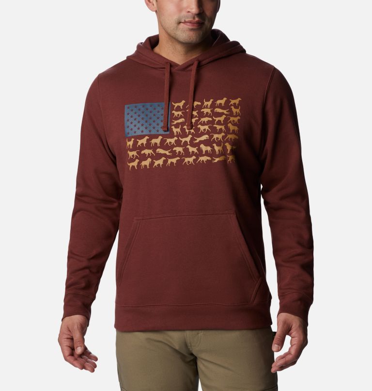 Columbia fish flag online hoodie