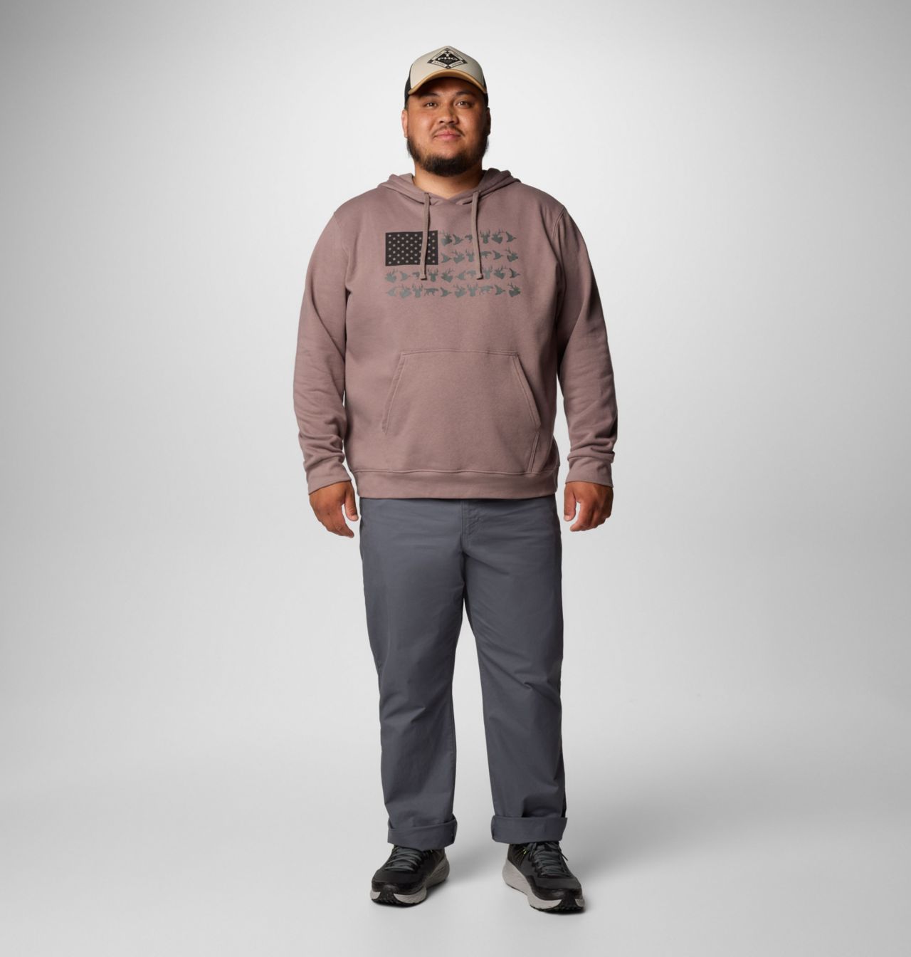 Men's PHG™ Game Flag II Hoodie - Big 3
