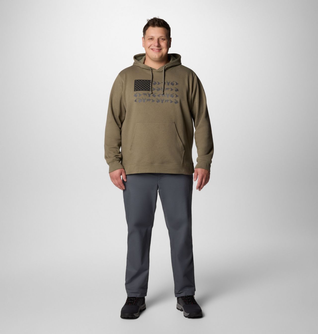 Men's PHG™ Game Flag II Hoodie - Big 2