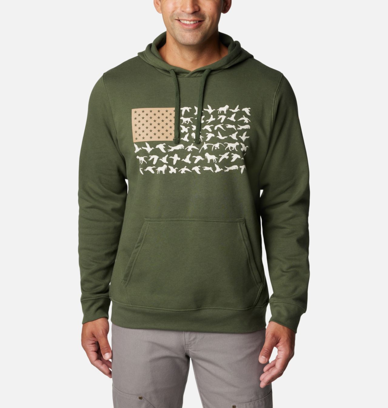 Men's PHG™ Game Flag II Hoodie - Tall 1