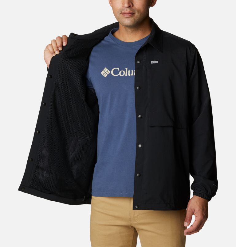 Men's Heritage Ridge Shirt Jacket, Color: Black, image 5