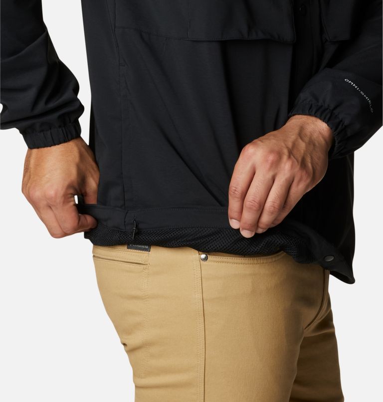 Men's Heritage Ridge Shirt Jacket, Color: Black, image 7