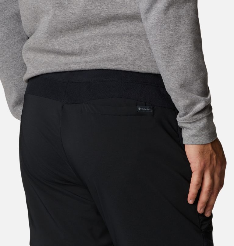 Men's Heritage Ridge Fleece Pants, Color: Black, image 5