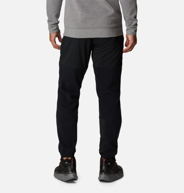 Men's Heritage Ridge Fleece Pants, Color: Black, image 2