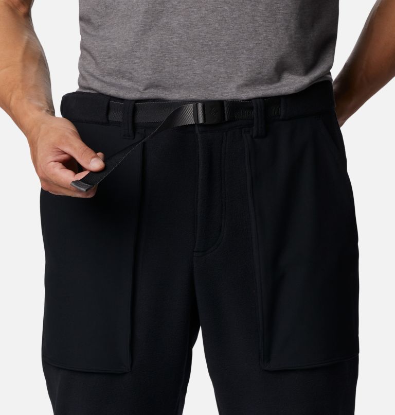 Men's Heritage Ridge Fleece Pant, Color: Black, image 4