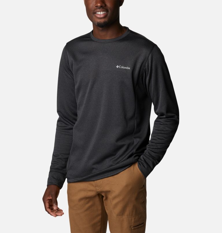 Thumbnail: Men's Park View Crew Shirt, Color: Black Heather, image 1