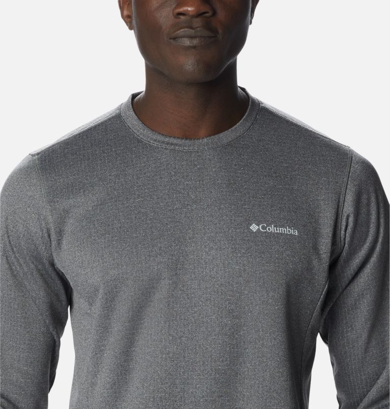 Men's Park View Crew Shirt, Color: City Grey Heather, image 4