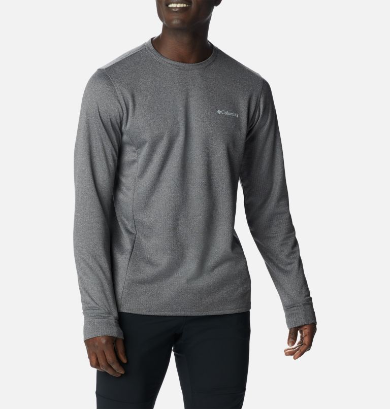 Men's Park View Crew Shirt, Color: City Grey Heather, image 1