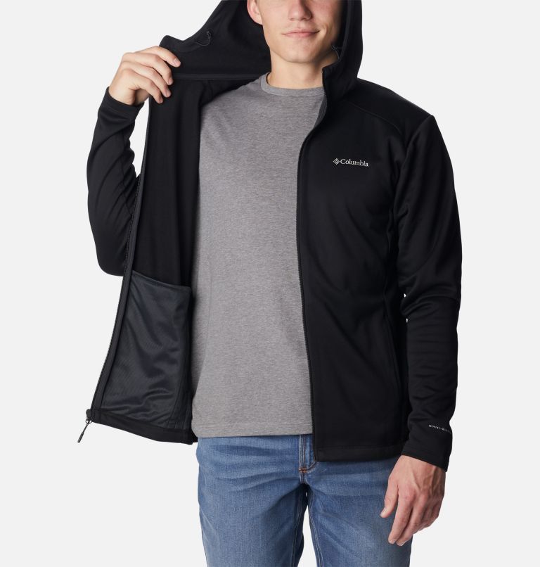 Men's Canyon Gate Hooded Jacket, Color: Black, image 5