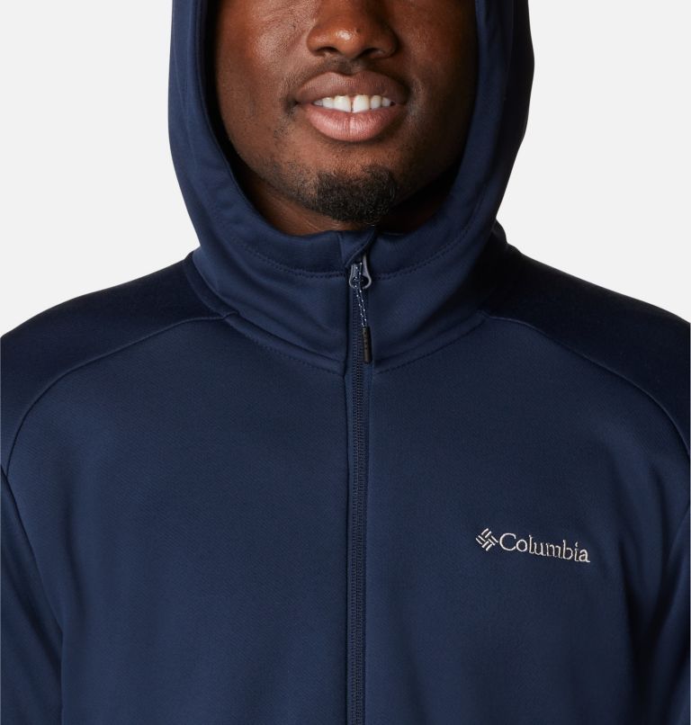 Thumbnail: Canyon Gate Hooded Full Zip | 464 | L, Color: Collegiate Navy, image 4