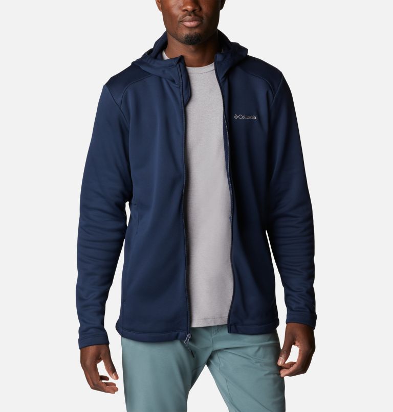 Men's Canyon Gate Hooded Jacket, Color: Collegiate Navy, image 6