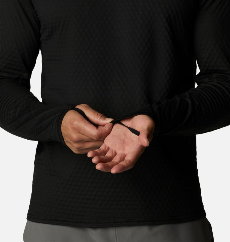 Men's Bliss Ascent Long Sleeve Shirt, Color: Black, image 5