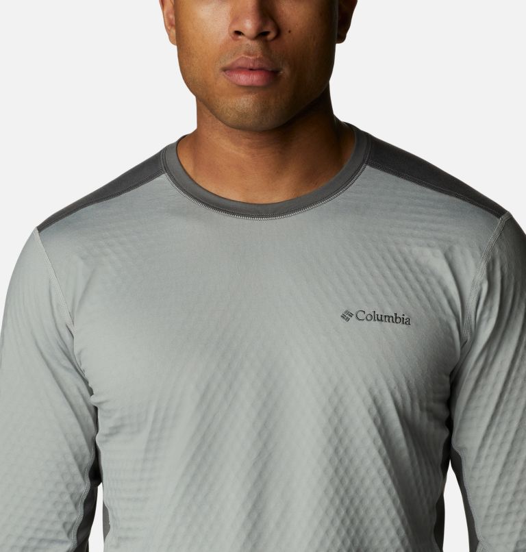 Thumbnail: Men's Bliss Ascent Long Sleeve Shirt, Color: Columbia Grey, City Grey, image 4