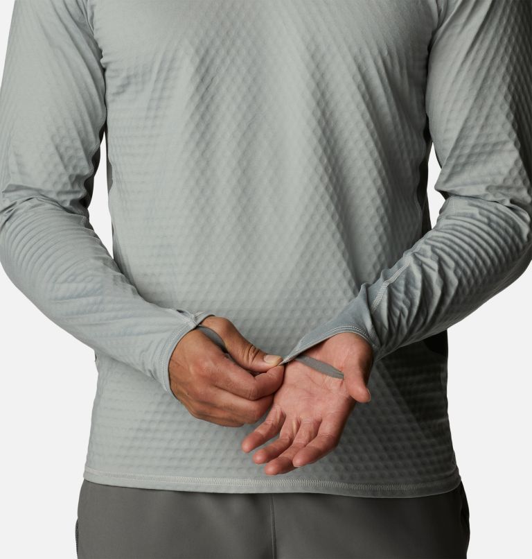 Men's Bliss Ascent Long Sleeve Shirt, Color: Columbia Grey, City Grey, image 5