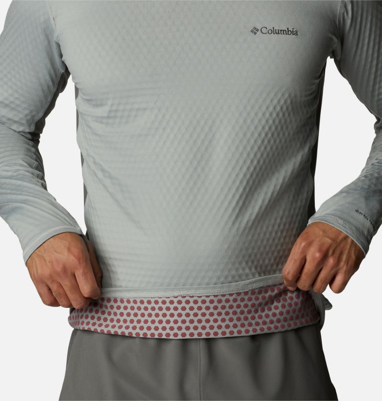 Men's Bliss Ascent Long Sleeve Shirt, Color: Columbia Grey, City Grey, image 6