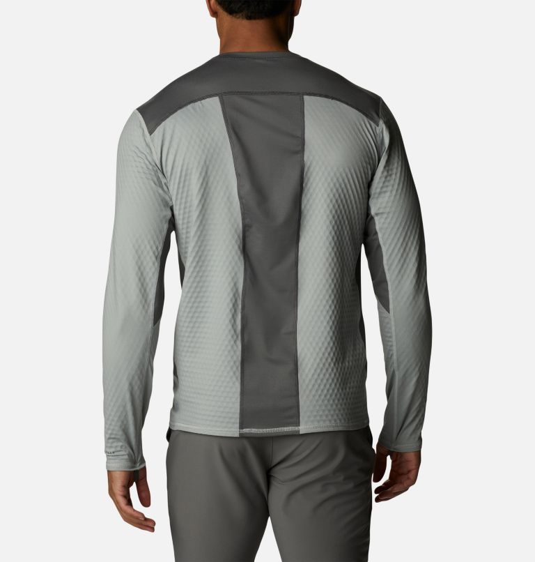 Men's Bliss Ascent Long Sleeve Shirt, Color: Columbia Grey, City Grey, image 2