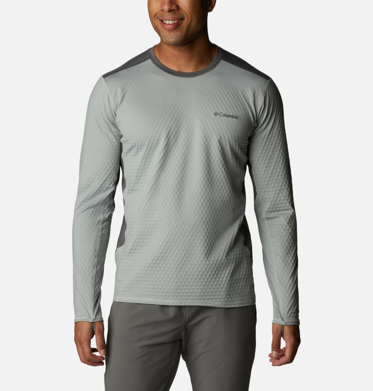 Men's Bliss Ascent Long Sleeve Shirt, Color: Columbia Grey, City Grey, image 1