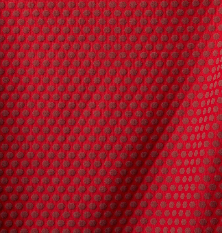 Men's Bliss Ascent Long Sleeve Shirt, Color: Mountain Red, Collegiate Navy, image 8