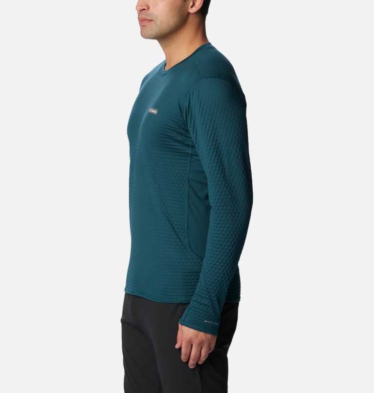 Men's M Bliss Ascent Long Sleeve Technical T-Shirt, Color: Night Wave, image 3