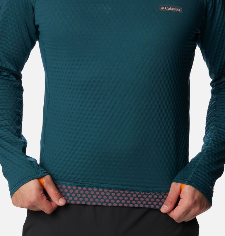 Men's M Bliss Ascent Long Sleeve Technical T-Shirt, Color: Night Wave, image 7