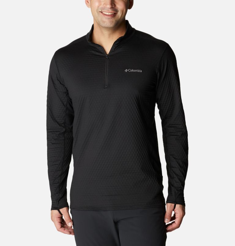 Men's Bliss Ascent Quarter Zip Pullover, Color: Black, image 1