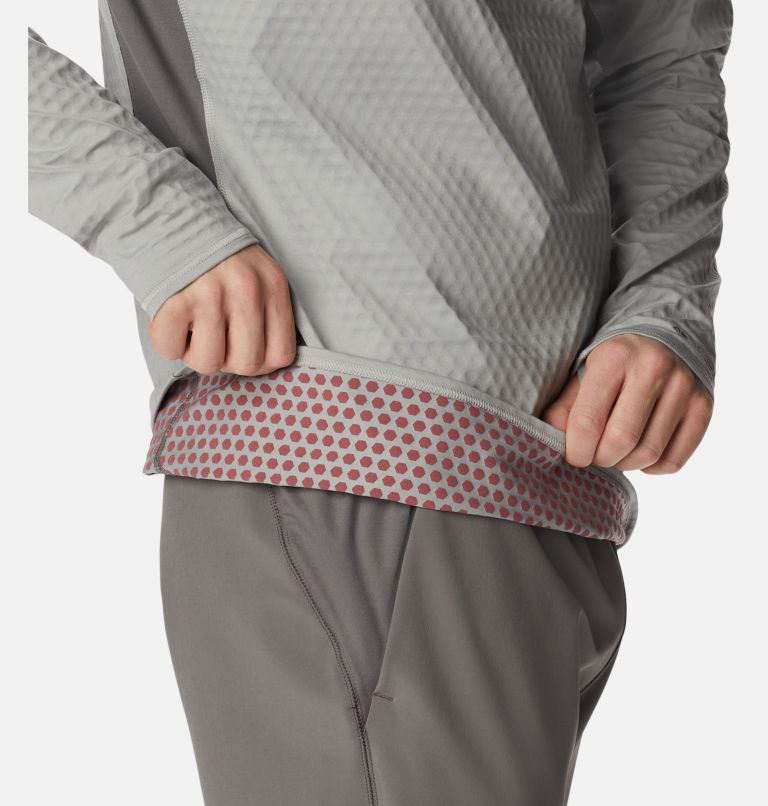 Men's Bliss Ascent Quarter Zip Pullover, Color: Columbia Grey, City Grey, image 6