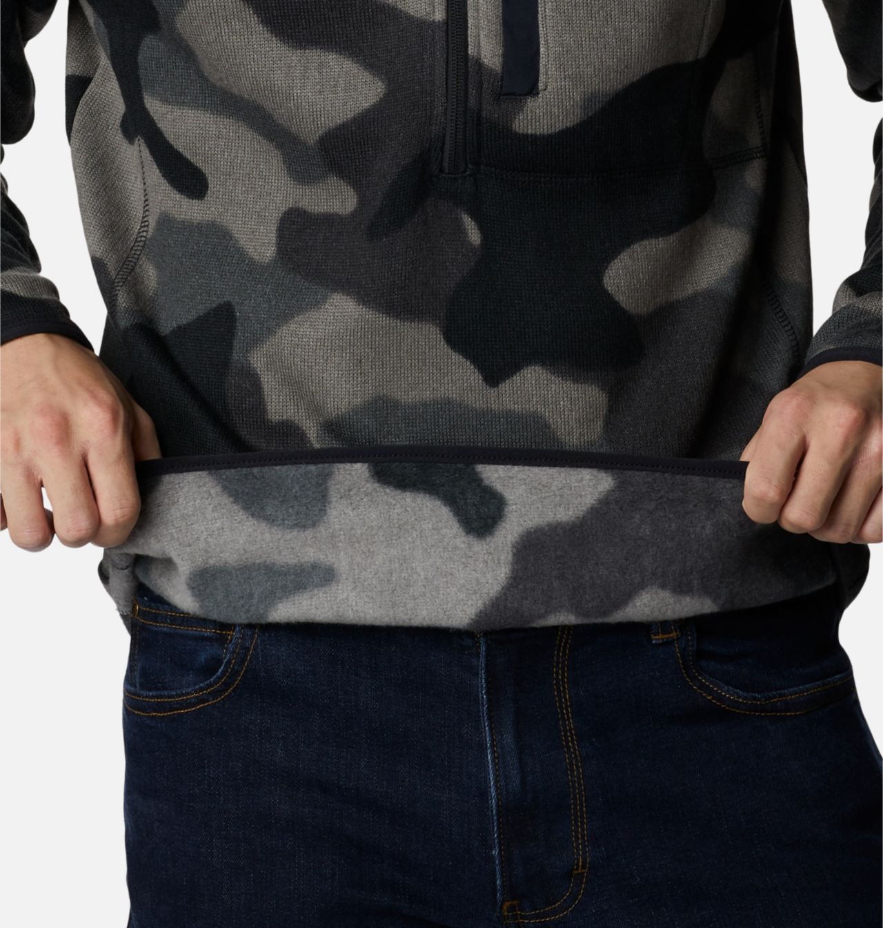 Men's Sweater Weather™ II Printed Fleece Half Zip Pullover 5