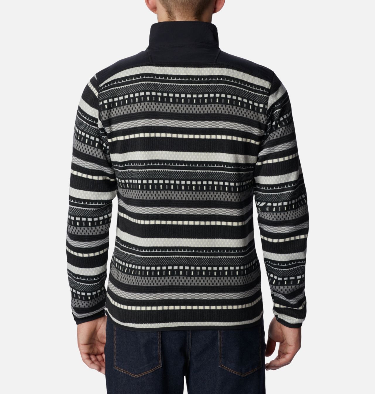 Men's Sweater Weather™ II Printed Fleece Half Zip Pullover 2