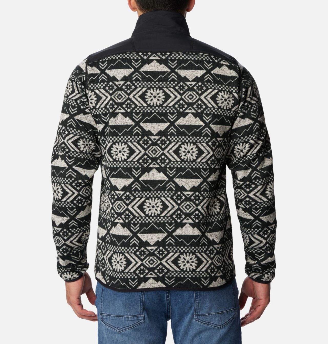 Men's Sweater Weather™ II Printed Fleece Half Zip Pullover 2