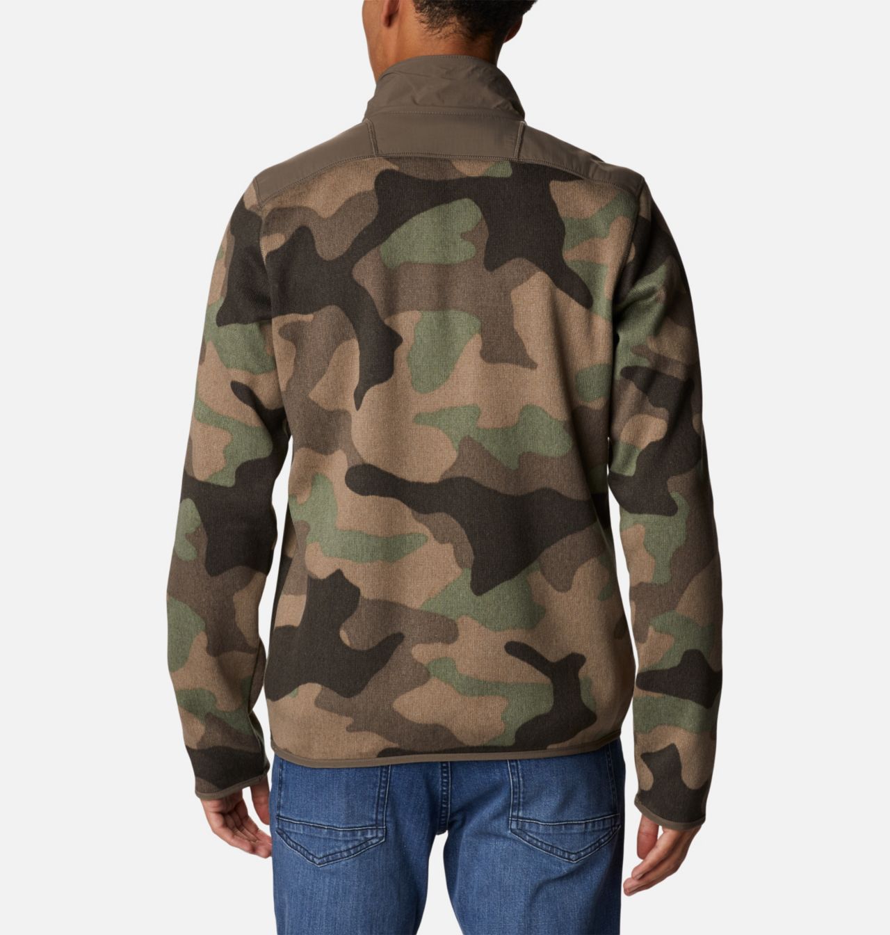 Men's Sweater Weather™ II Printed Fleece Half Zip Pullover 2