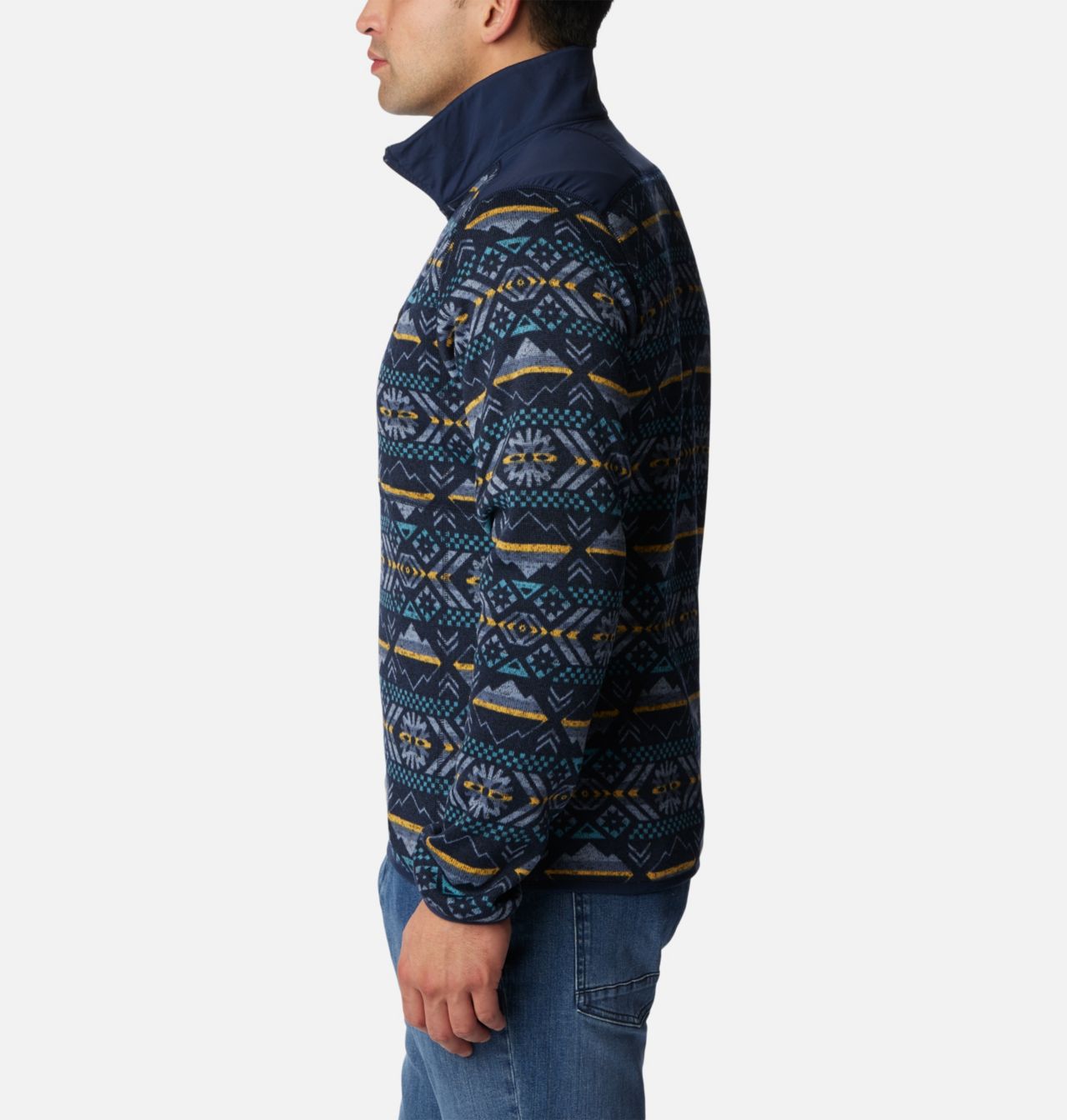 Sweater Weather™ II Printed Half Zip | 465 | S 3