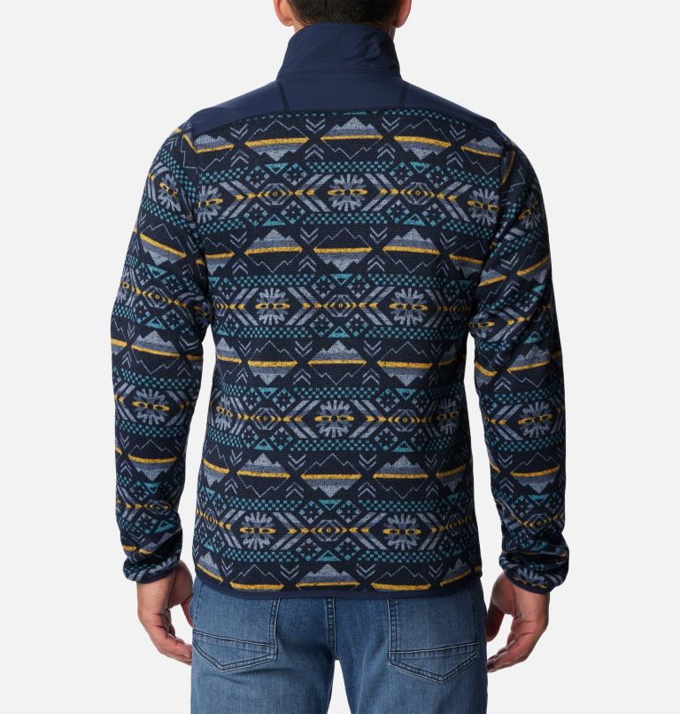 Men's Sweater Weather™ II Printed Fleece Half Zip Pullover