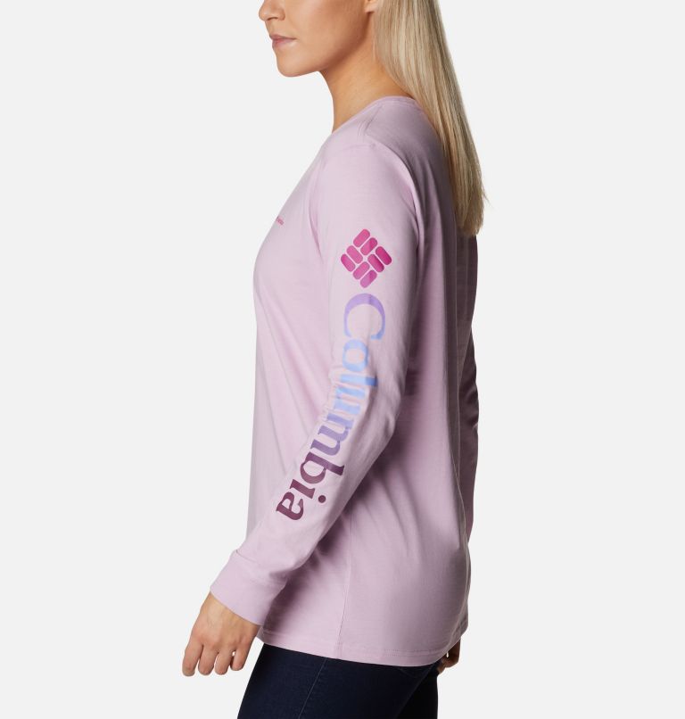 North Cascades LS Tee | 572 | XL, Color: Aura, CSC Gradient Sleeve, image 3