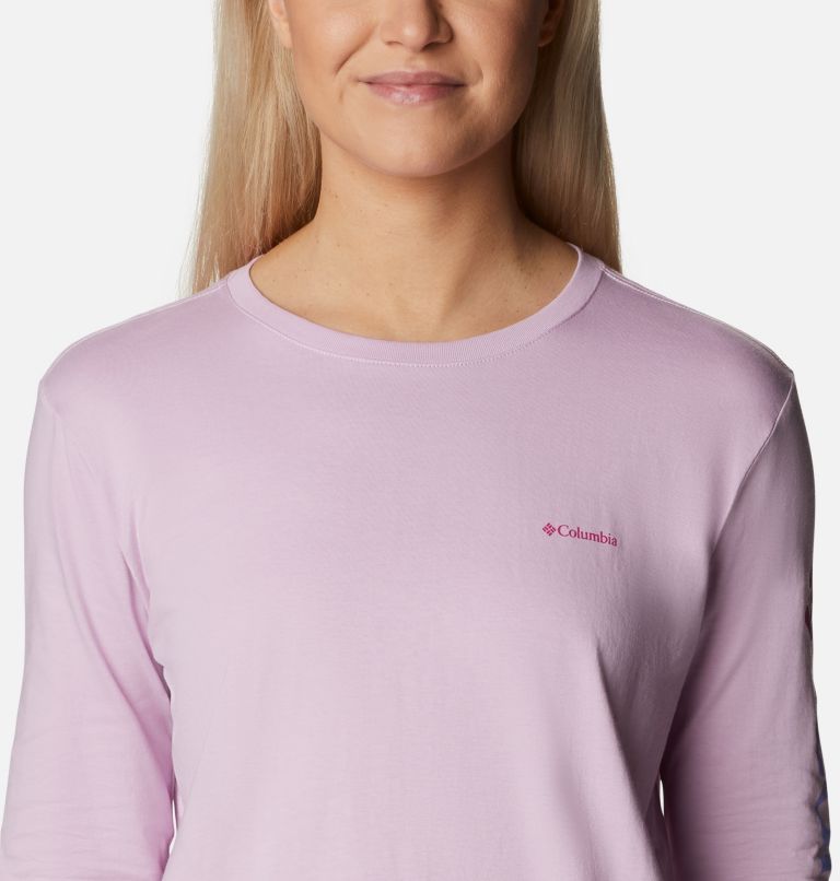 North Cascades LS Tee | 572 | XL, Color: Aura, CSC Gradient Sleeve, image 4