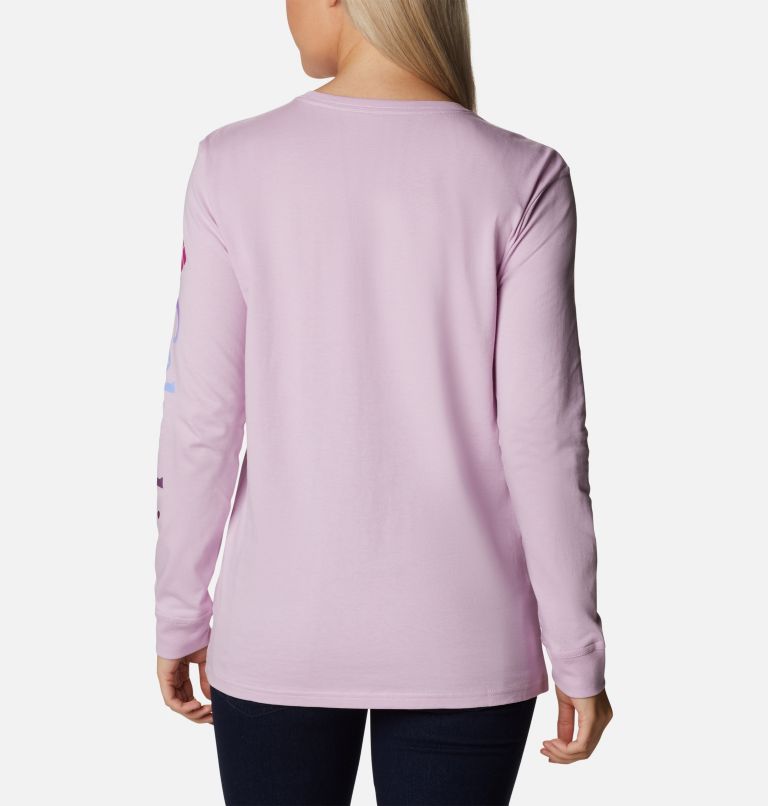 North Cascades LS Tee | 572 | XL, Color: Aura, CSC Gradient Sleeve, image 2