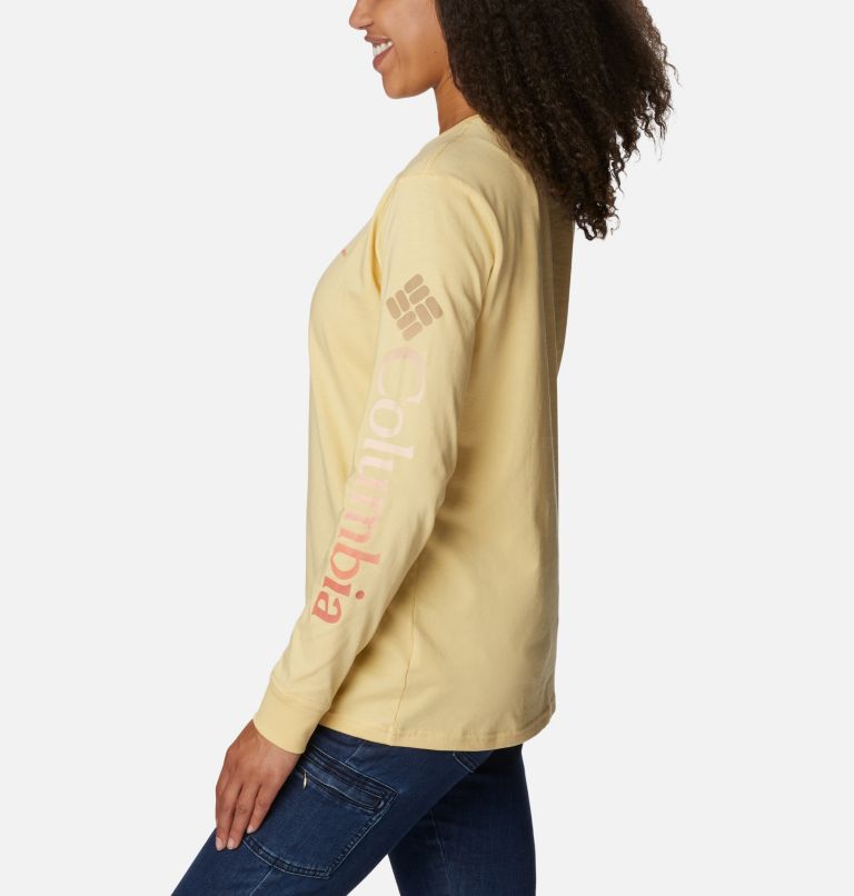 Thumbnail: T-shirt Manches Longues North Cascades Femme, Color: Cornstalk CSC Gradient Sleeve, image 3