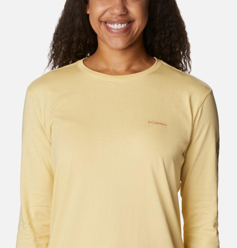 T-shirt Manches Longues North Cascades Femme, Color: Cornstalk CSC Gradient Sleeve, image 4