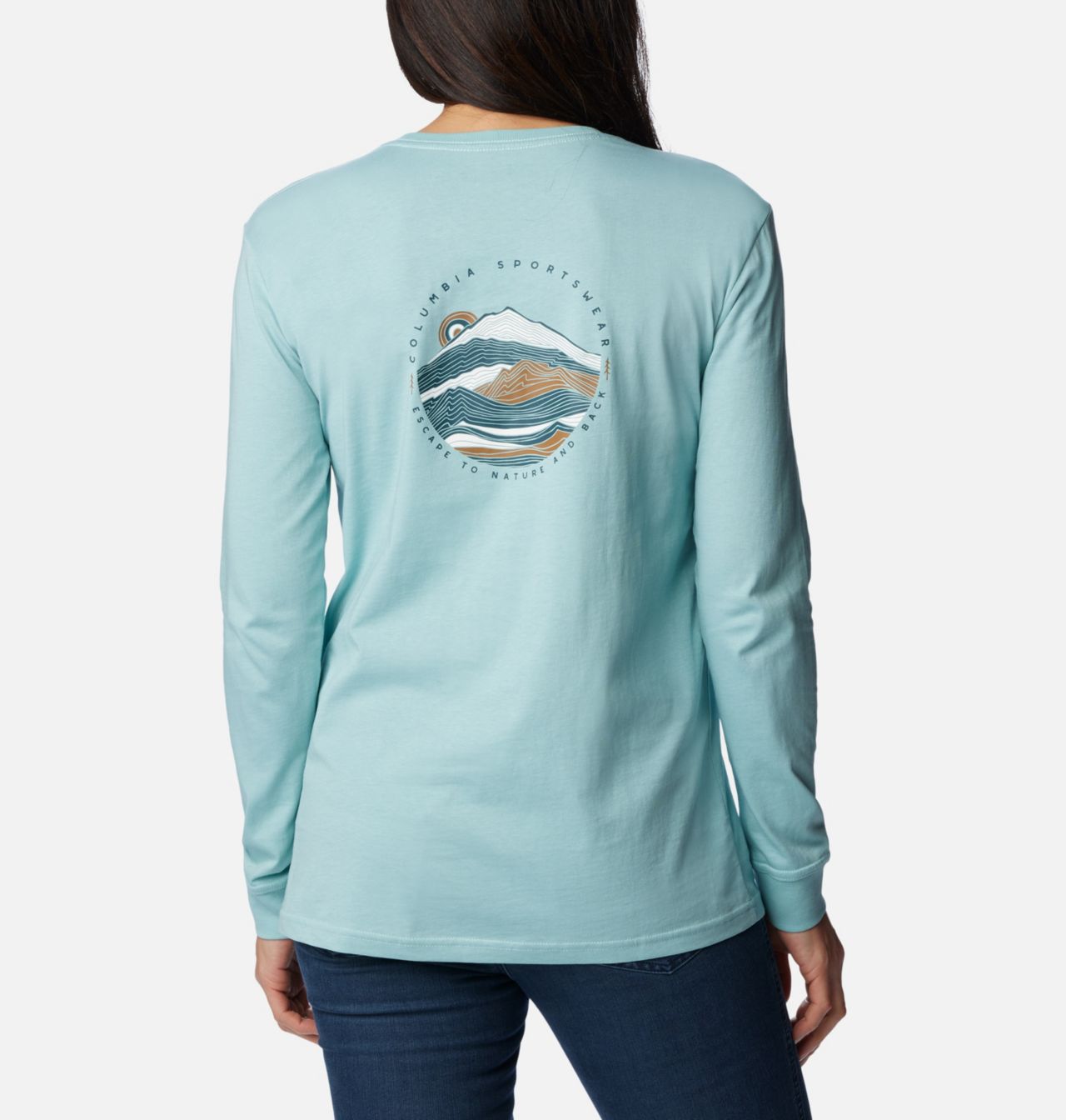Women's North Cascades™ Back Graphic Long Sleeve T-Shirt 1