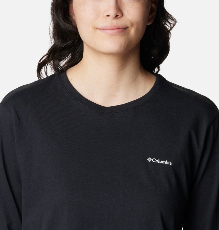 North Cascades Back Graphic LS Tee, Color: Black, Boundless Graphic, image 4