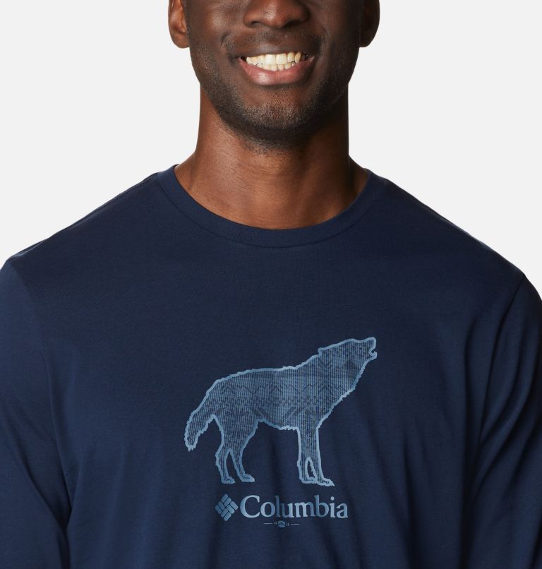 Men's CSC™ Seasonal Logo Long Sleeve Organic Cotton T-Shirt |