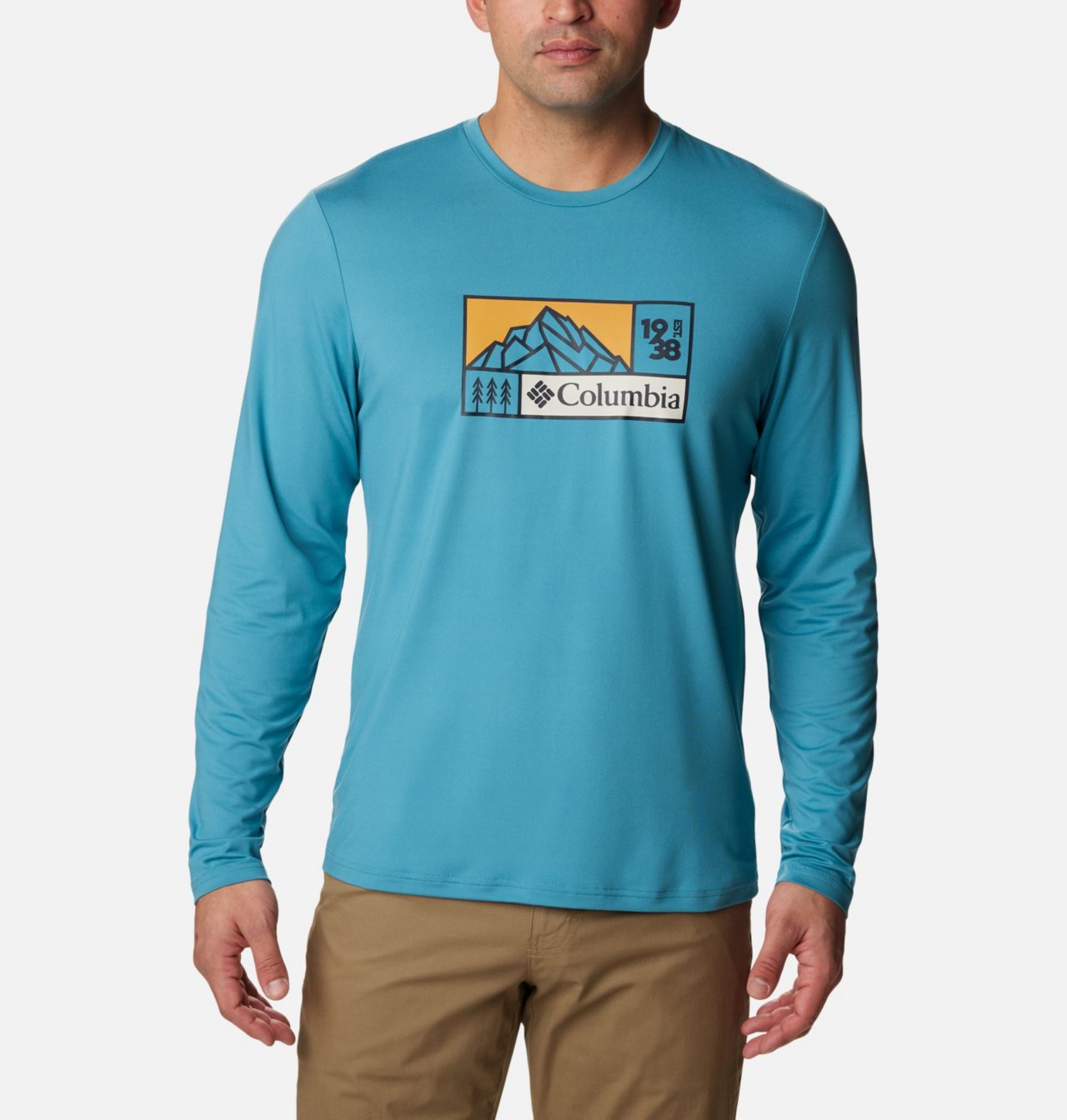 Men's Tech Trail™ Long Sleeve Graphic Shirt 1