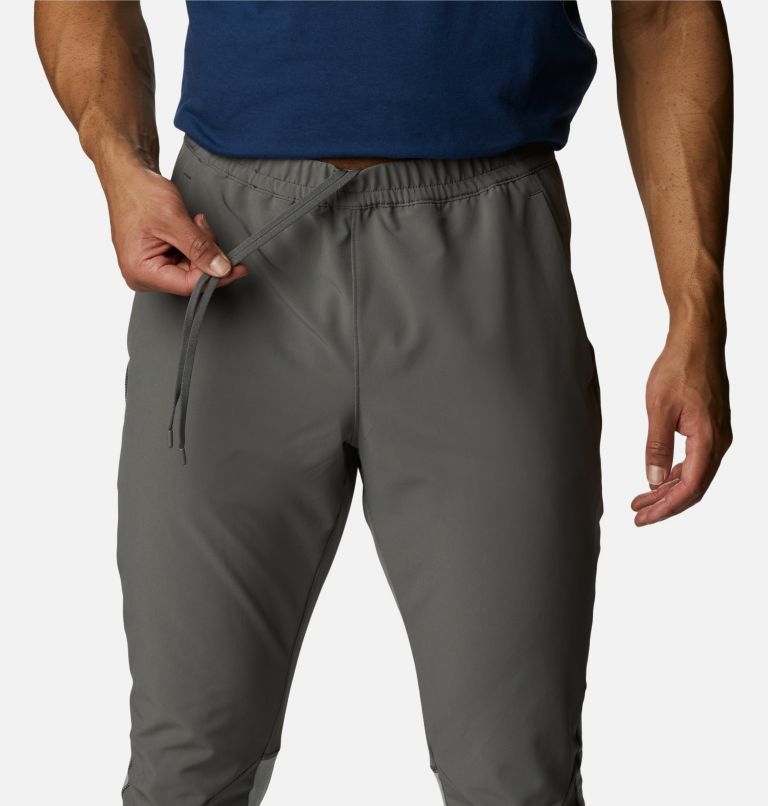 Men's Bliss Ascent Hybrid Pants, Color: City Grey, Columbia Grey, image 4