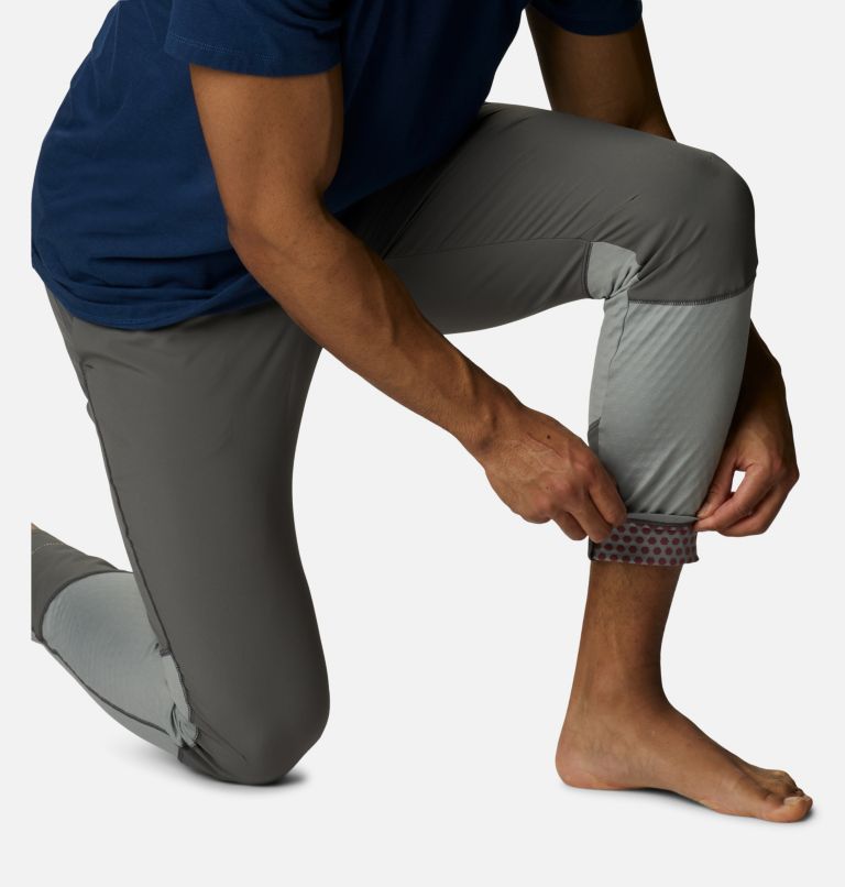 Men's Bliss Ascent Hybrid Pants, Color: City Grey, Columbia Grey, image 6