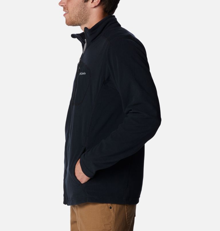 Thumbnail: Men's Klamath Range Full Zip Fleece Jacket, Color: Black, image 3