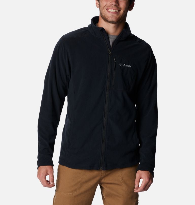 Thumbnail: Men's Klamath Range Full Zip Fleece Jacket, Color: Black, image 7