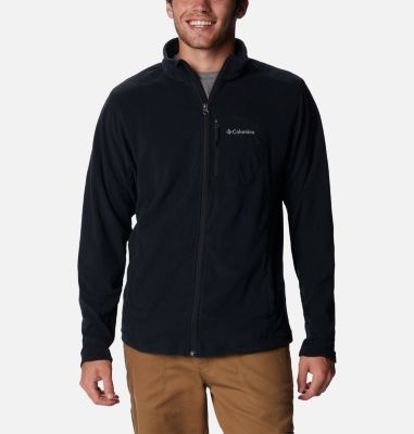 Columbia black outlet fleece jacket men's