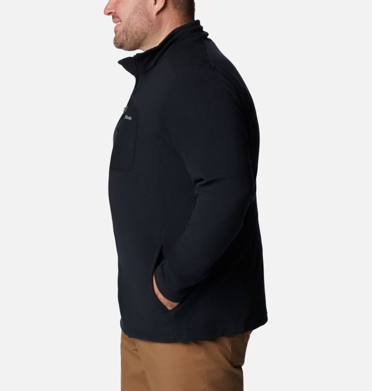 Thumbnail: Men's Klamath Range Fleece Jacket - Extended Size, Color: Black, image 3