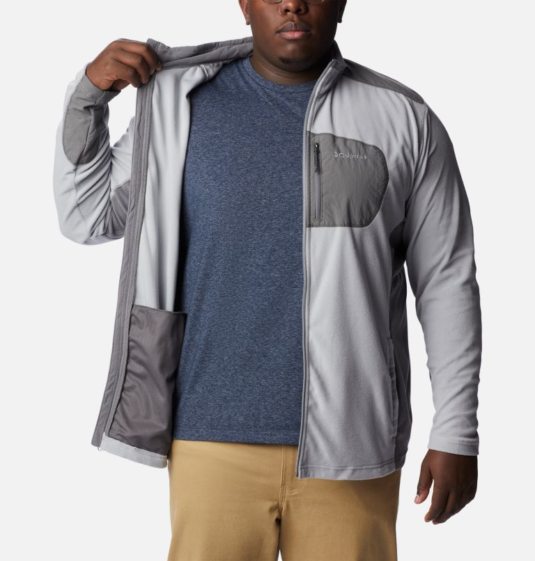 Men's Klamath Range Full Zip Jacket - Big, Color: Columbia Grey, City Grey, image 5