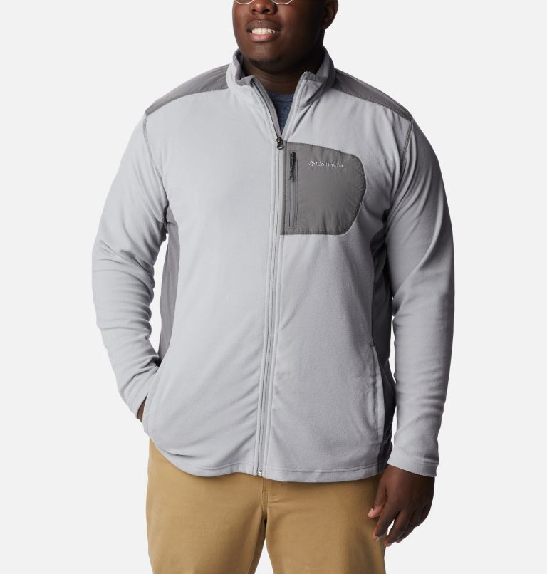 Thumbnail: Men's Klamath Range Full Zip Jacket - Big, Color: Columbia Grey, City Grey, image 1