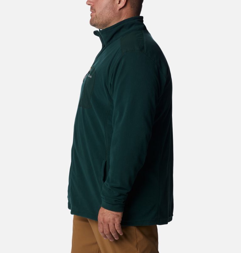 Thumbnail: Men's Klamath Range Fleece Jacket - Extended Size, Color: Spruce, image 3